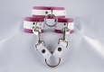 Pink Candy Collar n Cuffs